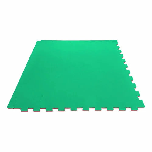 Voimistelumatto TUNTURI Karate Puzzle Mat, vihreä-punainen