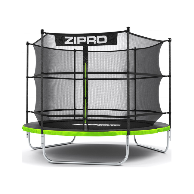Trampoliini ZIPRO Jump Pro Garden Trampoliini sisäverkolla, halkaisija 252 cm
