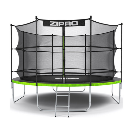 Trampoliini ZIPRO Jump Pro Garden Trampoliini sisäverkolla, halkaisija 374 cm