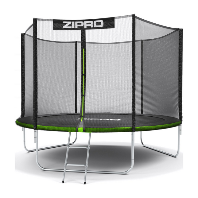 Trampoliini ZIPRO Jump Pro Garden Trampoliini ulkoverkolla, halkaisija 312 cm