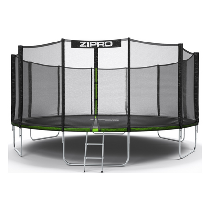 Trampoliini ZIPRO Jump Pro Garden Trampoliini ulkoverkolla, halkaisija 496 cm