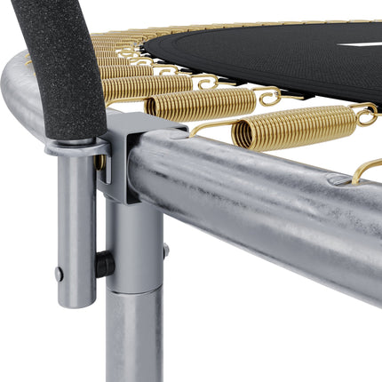 Trampoliini ZIPRO Jump Pro Premium Garden Trampoliini sisäverkolla, halkaisija 453 cm