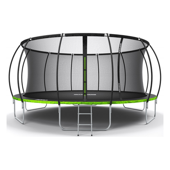 Trampoliini ZIPRO Jump Pro Premium Garden Trampoliini sisäverkolla, halkaisija 496 cm