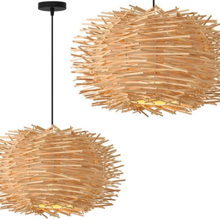 BOHO NATURAL RIIPPUVAT KATTOVALAISIN APP1486-1CP – Musta