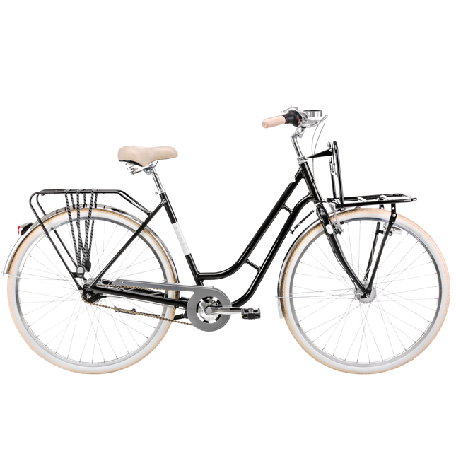 Polkupyörä ROMET Luiza Lux, musta (L)