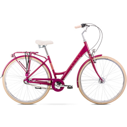 Polkupyörä ROMET Sonata Classic, pinkki (M)