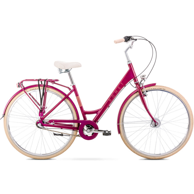 Polkupyörä ROMET Sonata Classic, pinkki (M)