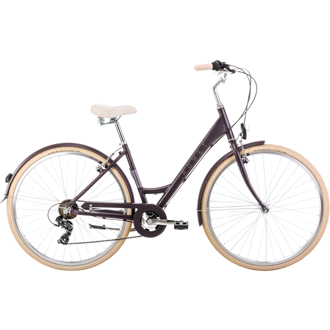 Naisten polkupyörä ROMET Sonata Eco, violetti (L)