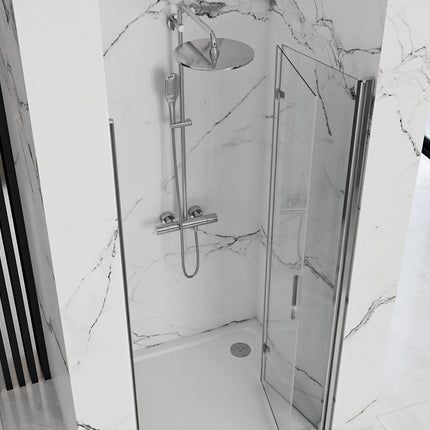 Rea Molier Chrome 80 suihkuovet – Kromi