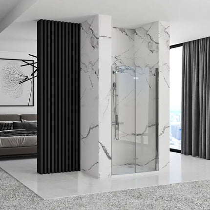 Rea Molier Chrome 80 suihkuovet – Kromi