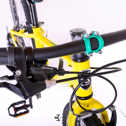 Ultrakevyt lasten polkupyörä Beany Zero 24, 8-12v, 24 tuumaa (keltainen)