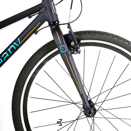 Ultrakevyt lasten pyörä Beany Zero 24, 8-12v, 24 tuumaa (musta)