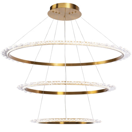 CRYSTAL LED -kattolamppu APP1609-3C GOLD – Kulta