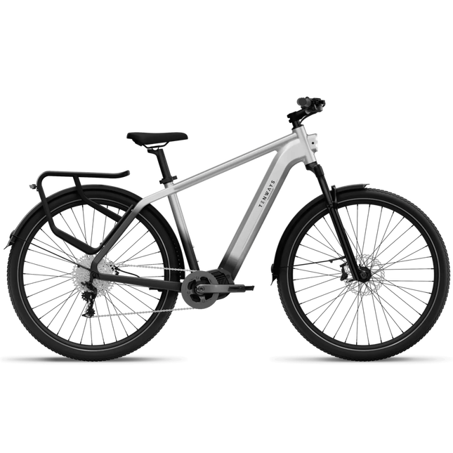 Sähköpyörä: TENWAYS AGO X, 29" Gradient Silver (L)