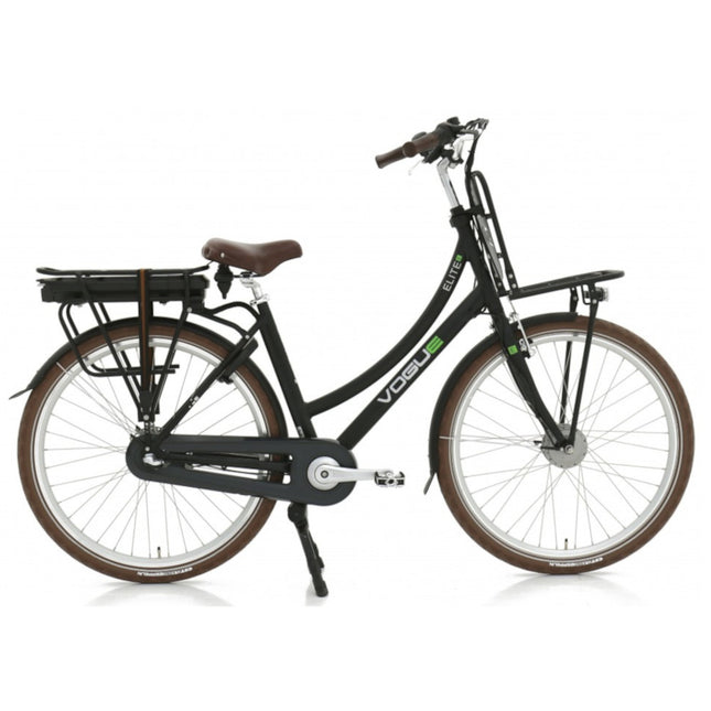 Sähköpyörä VOGUE Elite 3, musta-ruskea (L)