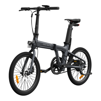 Kokoontaittuva sähköpyörä ADO A20 AIR, harmaa