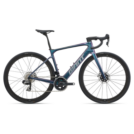 GIANT Defy Advanced E+ Elite 0 (2025) sähköpyörä Blue Dragonfly (M/L)
