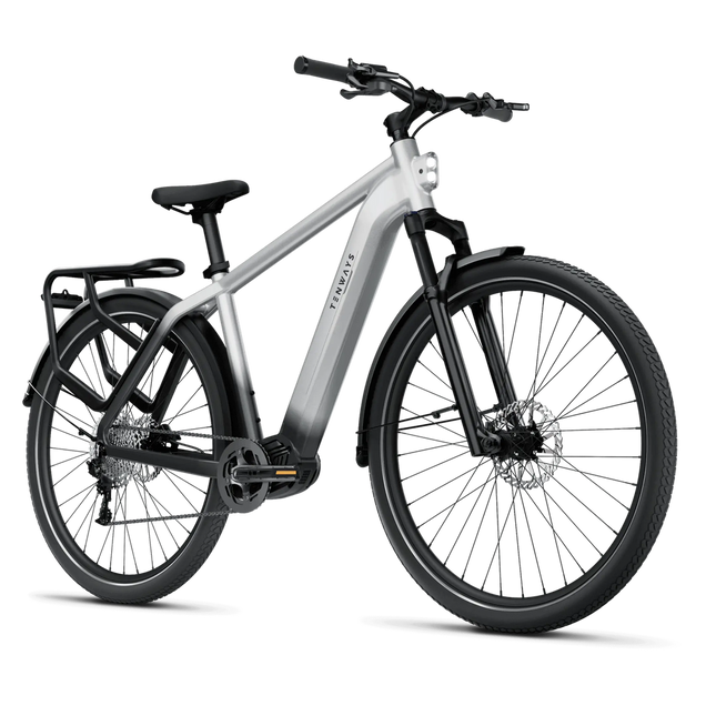 Sähköpyörä: TENWAYS AGO X, 29" Gradient Silver (XL)