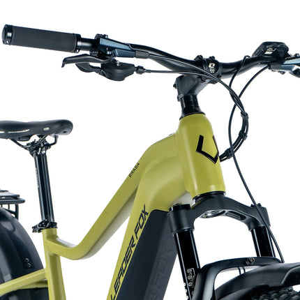 Sähköinen fatbike LEADER FOX Brasa 26": Vihreä (L)