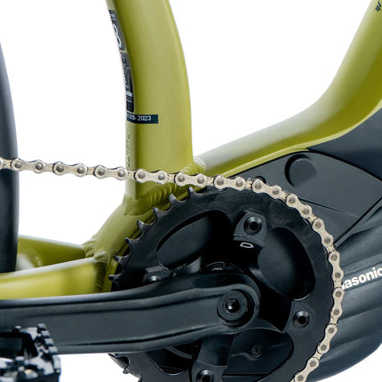 Sähköinen fatbike LEADER FOX Brasa 26": Vihreä (L)