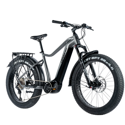 Sähköinen fatbike LEADER FOX Brasa 26": Harmaa (L)