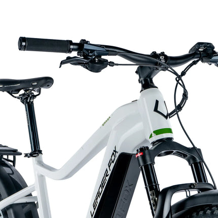 Sähköinen rasvapyörä LEADER FOX Brasa 26": Valkoinen (M)