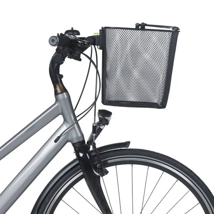 Etukori BASIL Bilbao KF ohjaustankoon, kahvalla, musta