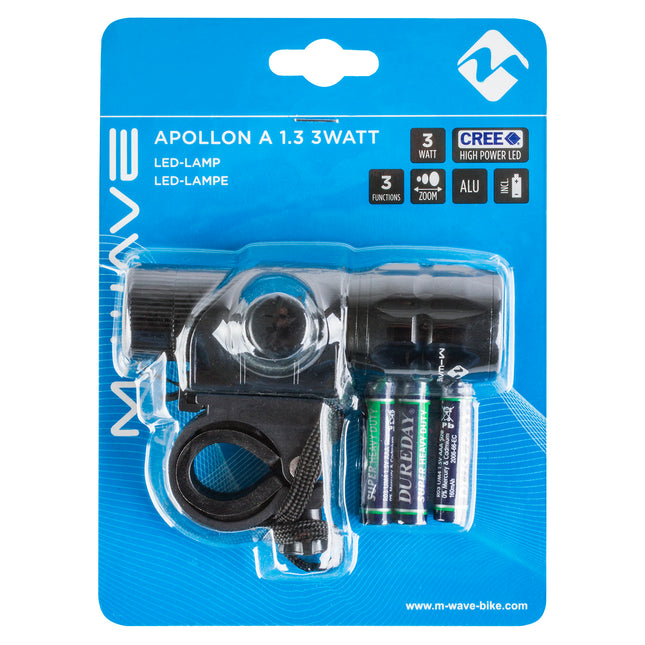 Polkupyörän ajovalo M-Wave Apollon A 1.3 3W