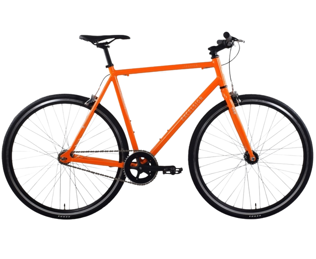 Fixie-pyörä EXCELSIOR Sputter, oranssi (M)