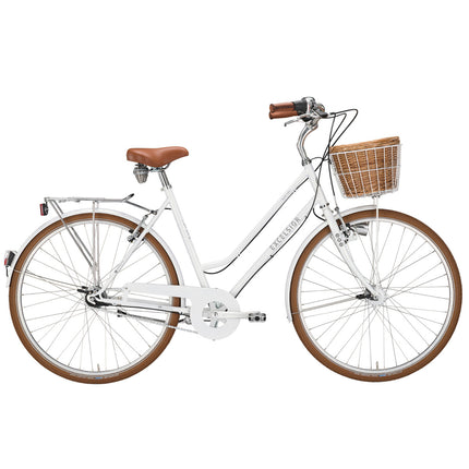 Naisten polkupyörä EXCELSIOR Glorious Lady, 28", 3k, helmenvalkoinen (M)