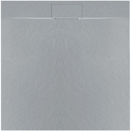 Basalttiharmaa suihkuallas 90x90 – Musta