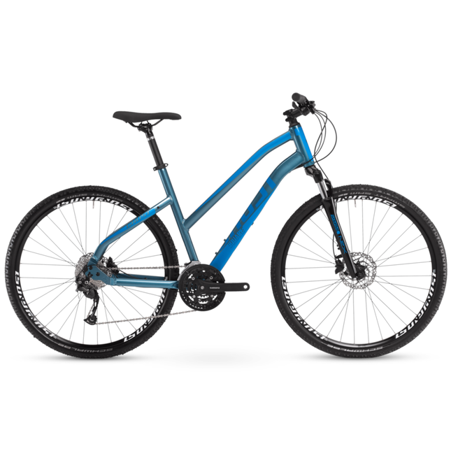 Naisten pyörä Ghost Square Cross Base AL W, 28" (M)