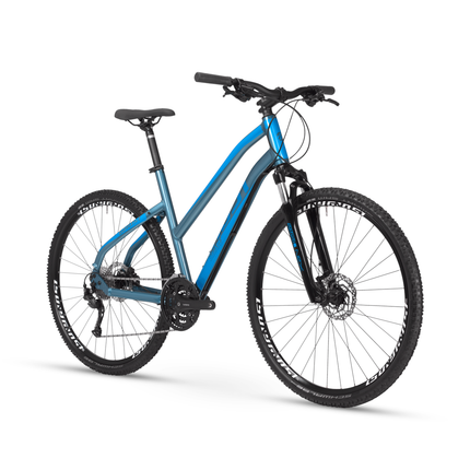 Naisten pyörä Ghost Square Cross Base AL W, 28" (M)