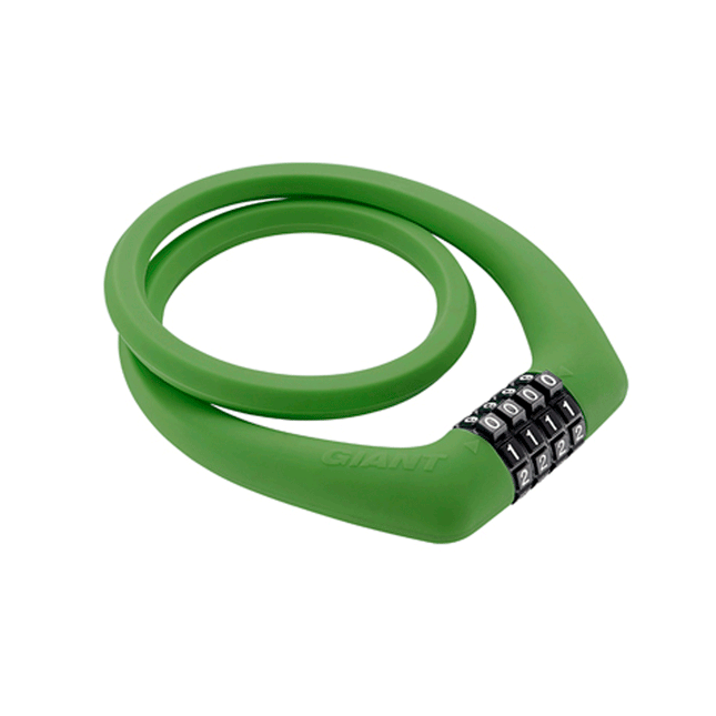 Kaapelilukko GIANT SURELOCK KUMIVIHREÄ