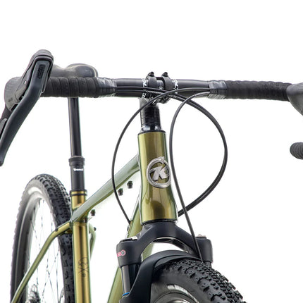 Sorapyörä KONA Ouroboros AL, kiiltävä metallinhohtoinen Turismo Olive (vihreä) (XS)