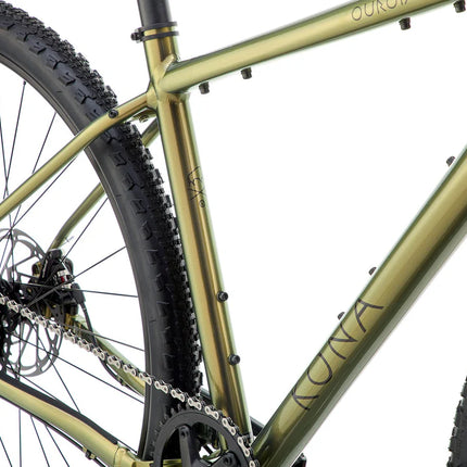 Sorapyörä KONA Ouroboros AL, kiiltävä metallinhohtoinen Turismo Olive (vihreä) (XS)