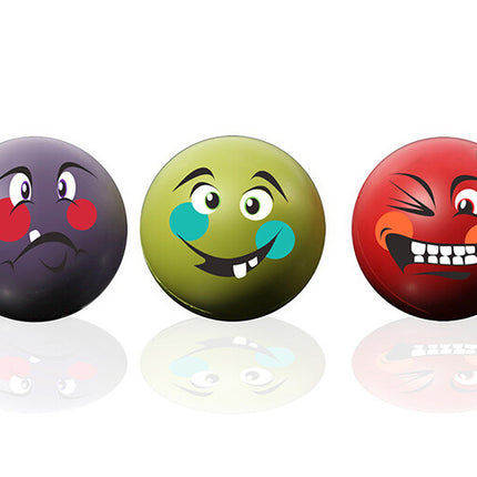 Stressipallo GYMSTICK Anti-Stress, eri vahvuus 3 kpl