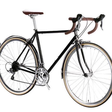 Polkupyörä 6KU TROY, Del Rey Musta, 28", musta (M)