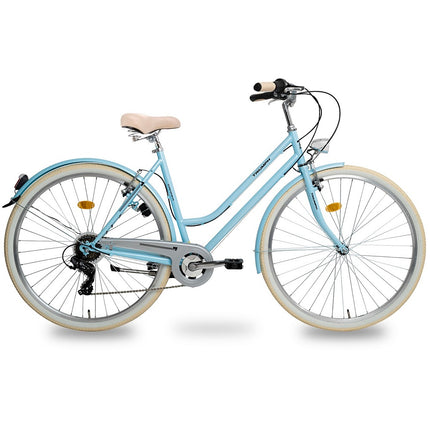 Naisten polkupyörä ROMET Triumph, vaaleansininen