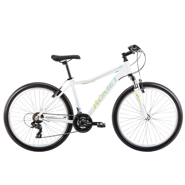 Polkupyörä ROMET Jolene 6.0, 26" valko-vihreä (L)