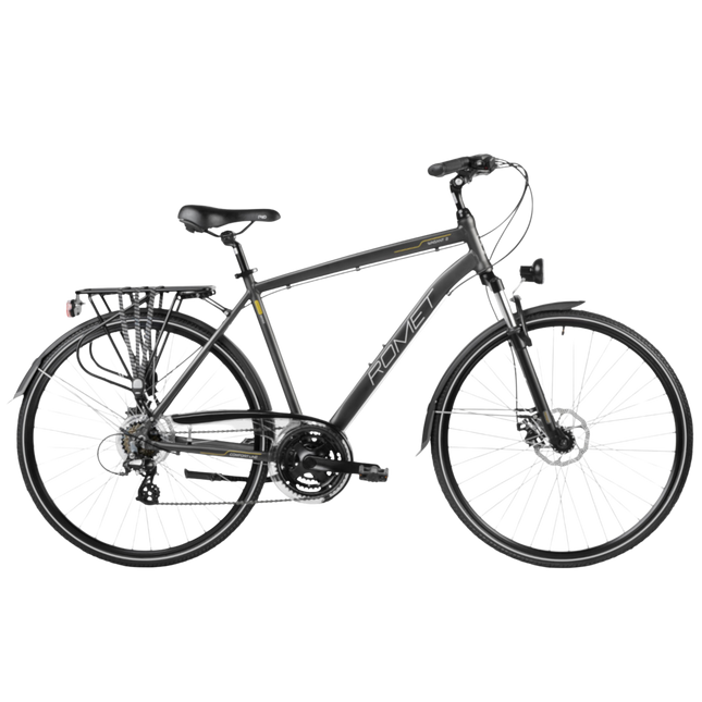 Polkupyörä ROMET Wagant 2, tummanharmaa/keltainen (L)