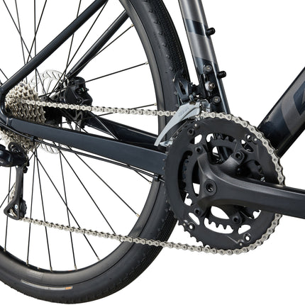 Polkupyörä GIANT FastRoad AR 2, 28" Metallic Black (M/L)