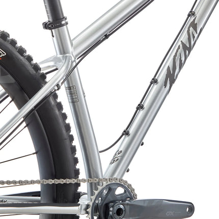 Jalgratas KONA Honzo ESD (2025) kiiltävä keinokromi (hopea) (XL)