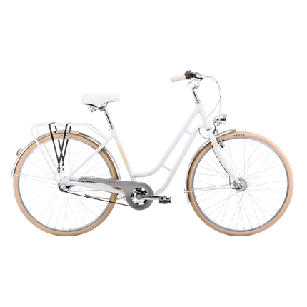 Polkupyörä ROMET Luiza Classic 26, valkoinen