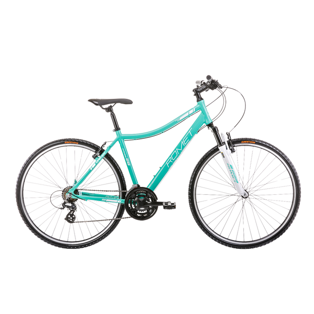 Naisten polkupyörä ROMET Orkan D LTD, turkoosi (L)