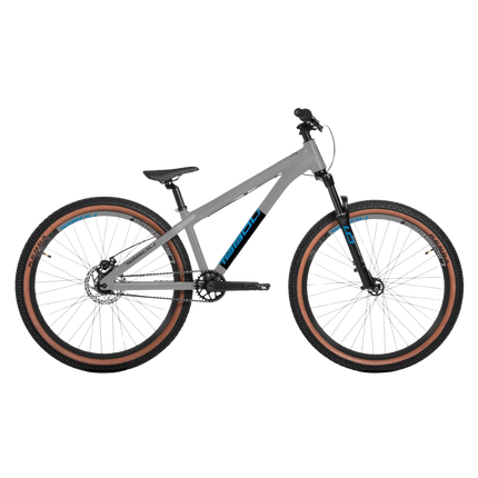 Polkupyörä TABOU Tabspin 1.0, 26" harmaanmusta (L)