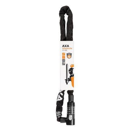 Polkupyörän ketjulukko AXA Absolute C5-90 koodilla