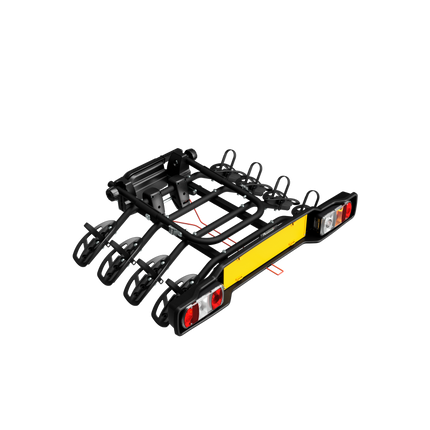 Polkupyöräteline Peruzzo Parma, neljälle pyörälle