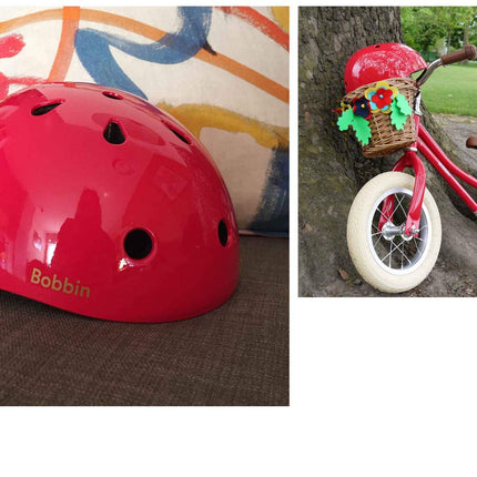 Kypärä BOBBIN Starling, Kirsikanpunainen (M/L)