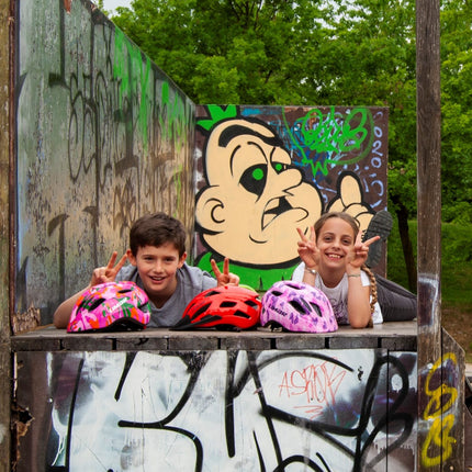 Lasten kypärä LIMAR Kid Pro M, Turquoise Foliage